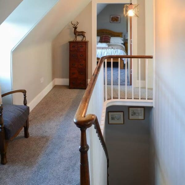 Upper landing, Wallace House holiday home, Dornoch