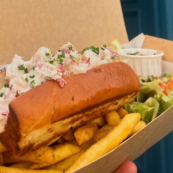 Lobster roll, Surf & Turf takeaway, Dornoch