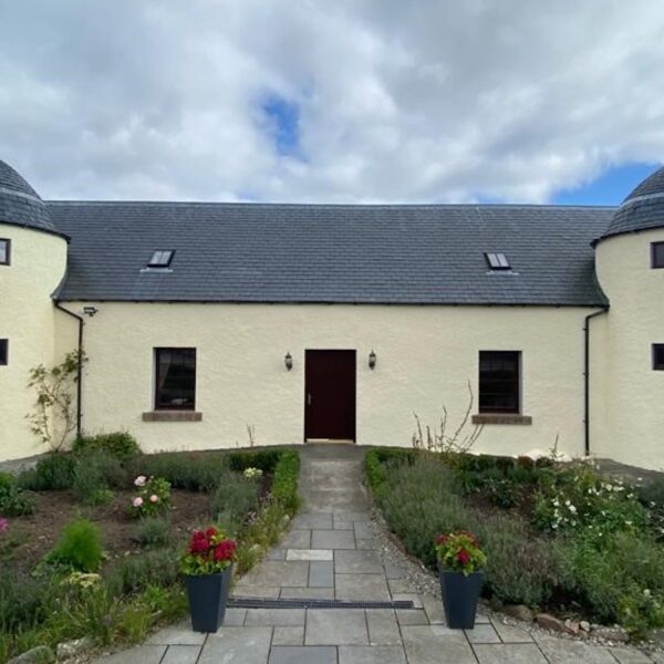 North facing exterior of Balvraid Steading, near Dornoch