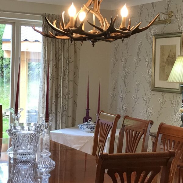 Dining room. Highfield House, Dornoch