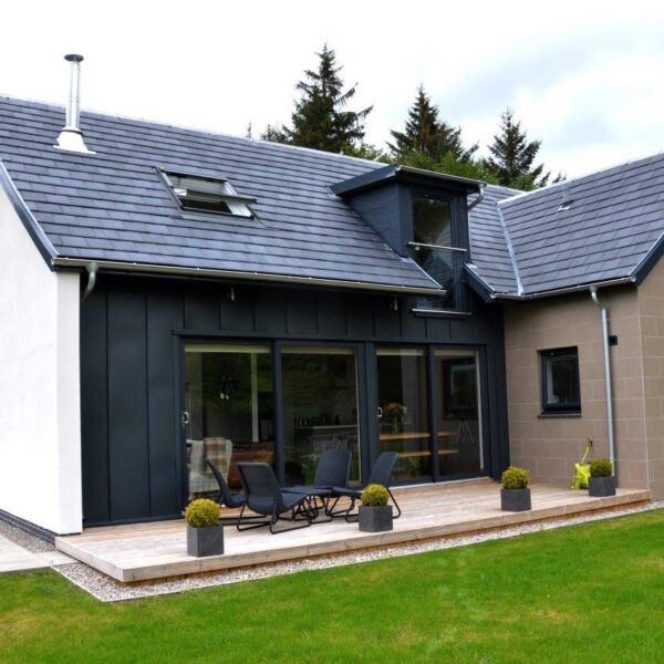 Exterior 2, Spire View holiday home, Dornoch