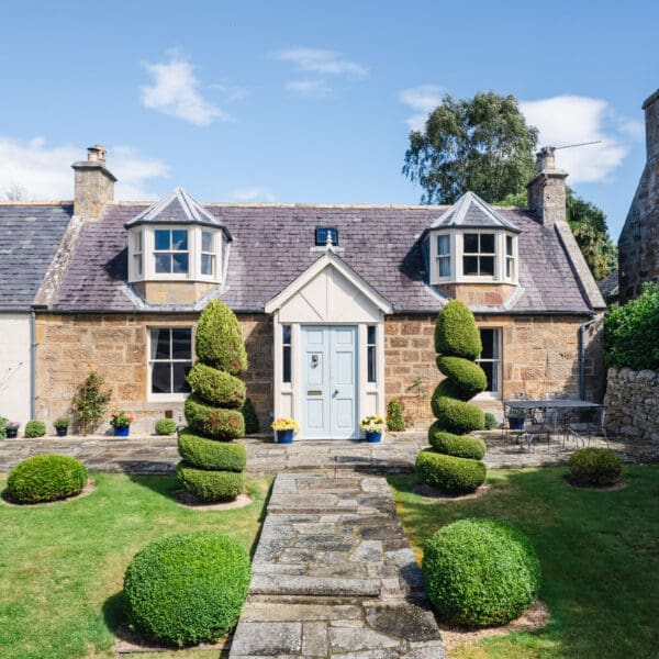 Exterior front door, Dun Brae, Dornoch