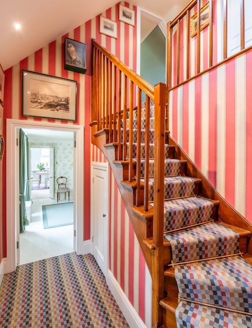 Staircase in Dun Brae self catering house, Dornoch