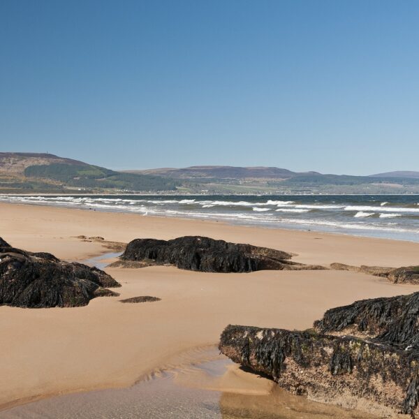 Embo Beach looking north to Golspie