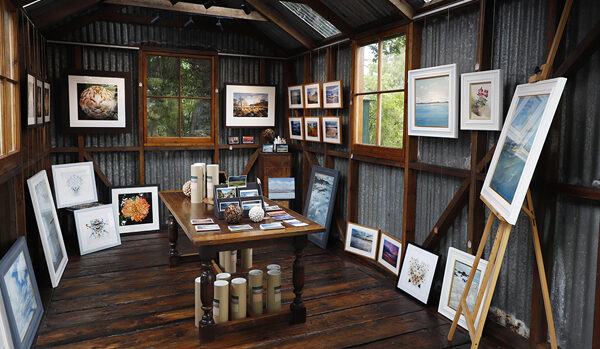 Interior of Kilncroft Gallery, Dornoch Highlands