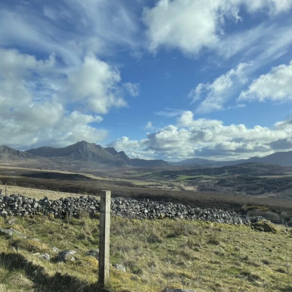 View south from Tongue, Sutherland towards Ben Hope