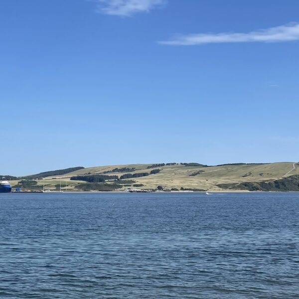 Cromarty Ferry sailing north to Nigg