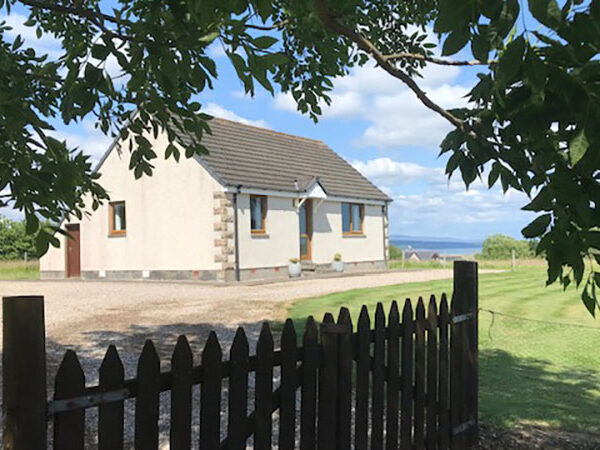 Close up exterior of 25 Skelbo Muir, Dornoch