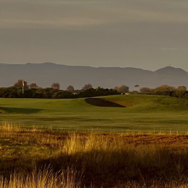 Autumnal view at Royal Dornoch,Struie Course, Dornoch,Sutherland,Scotland.