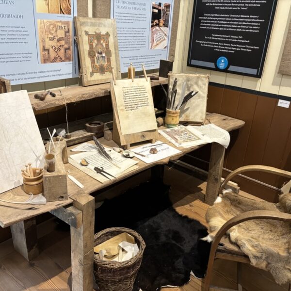 Display in Tarbat Discovery Centre, Portmahomack, Highland