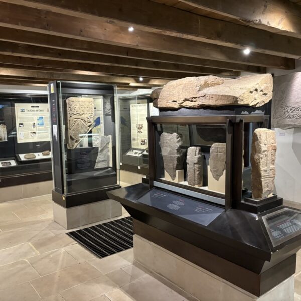 Exhibitions of Pictish stones, Tarbat Discovery Centre, Portmahomack, Highland