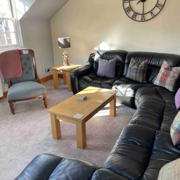 Lounge area, 7 Argyle Place Dornoch