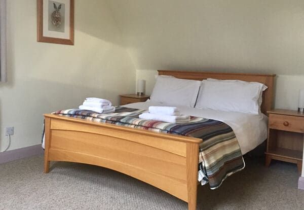 Double bedroom 2 in The Glen holiday cottage, Dornoch