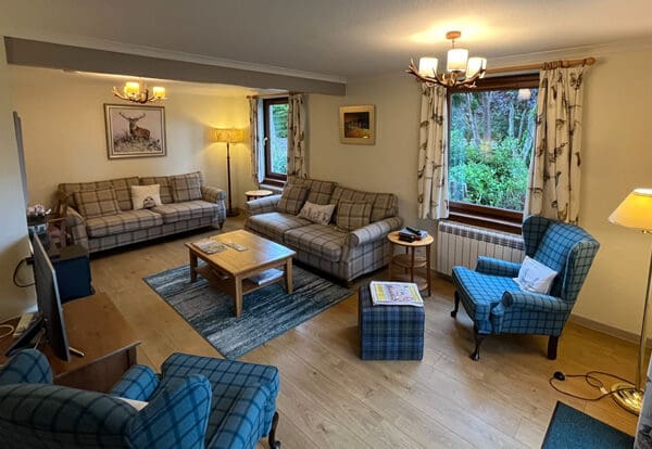 Lounge, The Glen holiday cottage, Dornoch