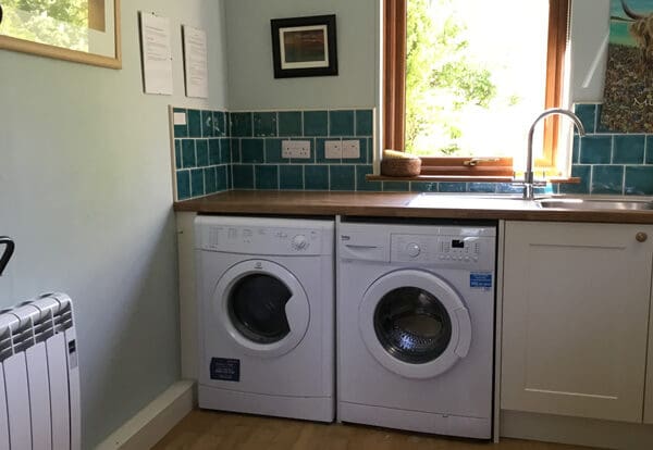 Utility room, The Glen holiday cottage, Dornoch