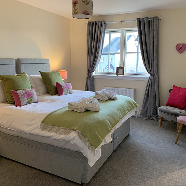 Bedroom 2, Harris House, Dornoch