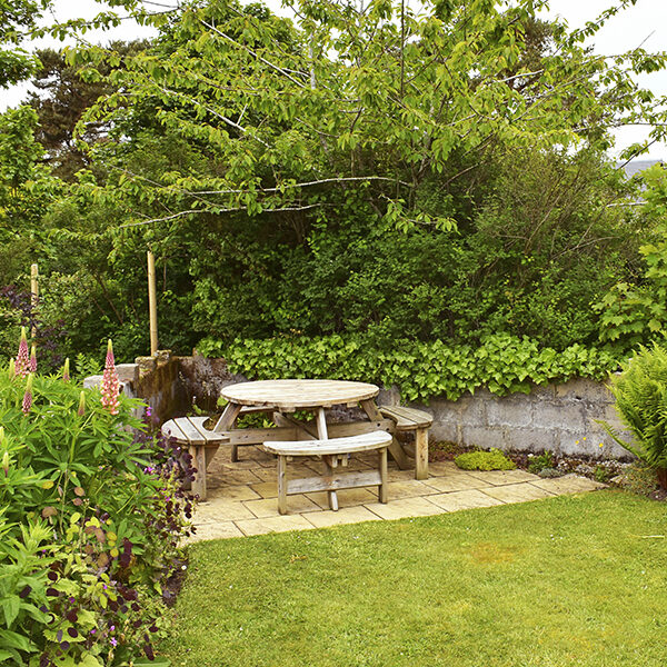 Garden, Morven holiday cottage, Dornoch