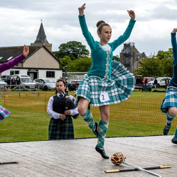 Highland Dancers at Dornoch Highland Games