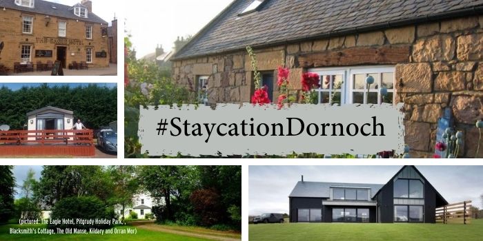 Staycation in the Higlands of Scotland in Dornoch