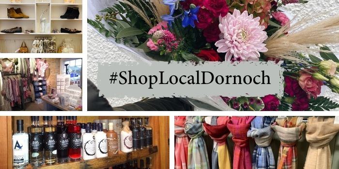 Shop Local in Dornoch, Highlands, Scotland