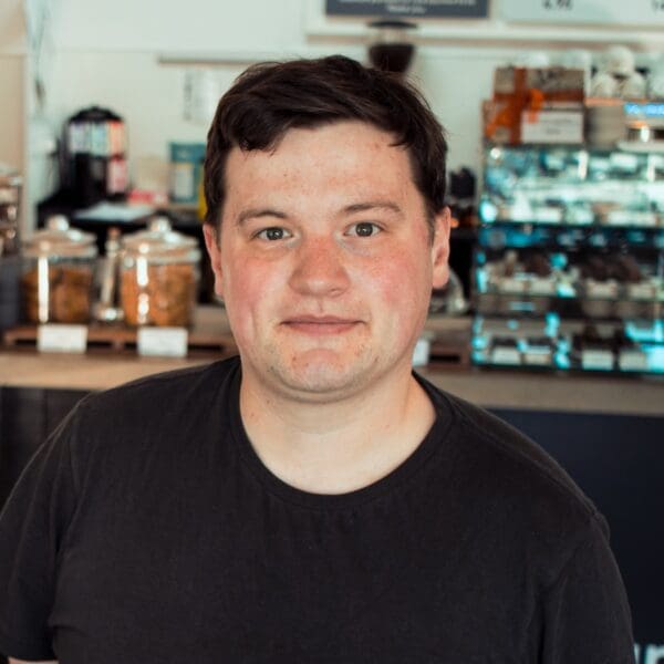 Headshot of Liam, manager of Cocoa Mountain, Dornoch